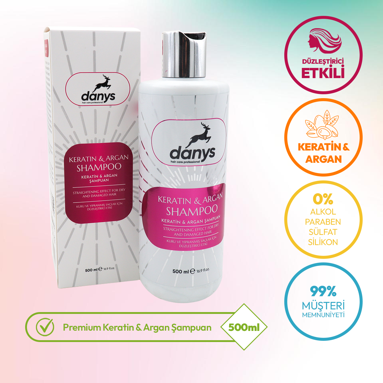 DANYS KERATİN & ARGAN ŞAMPUAN