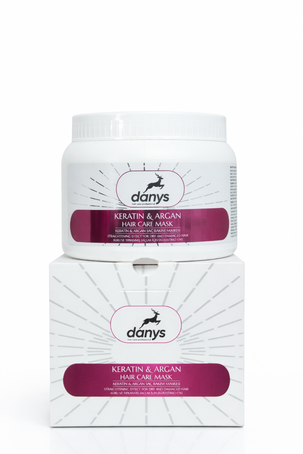 DANYS KERATİN & ARGAN SAÇ BAKIM MASKESİ